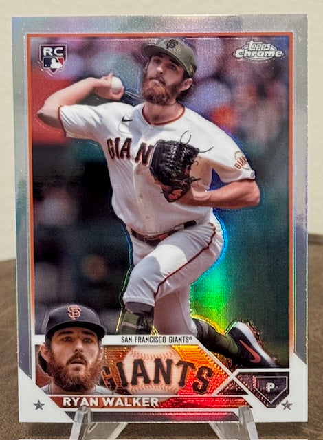 2023 Topps Chrome Update Baseball RYAN WALKER RC Refractor #USC9