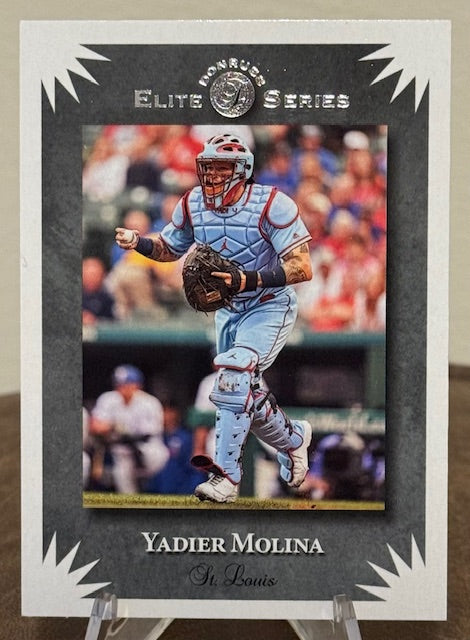 2025 Panini Donruss Baseball YADIER MOLINA Elite Series #20
