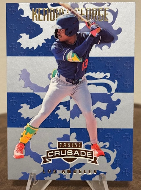 2025 Panini Crusade Baseball KENDALL GEORGE Silver #23