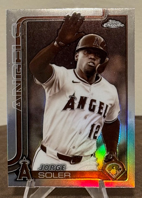 2025 Topps Chrome Update Baseball JORGE SOLER Sepia Refractor #USC133