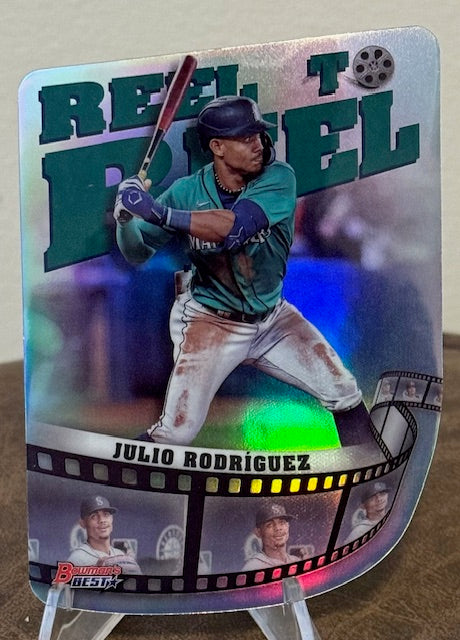 2023 Bowman's Best Baseball JULIO RODRIGUEZ Reel to Reel #RR27