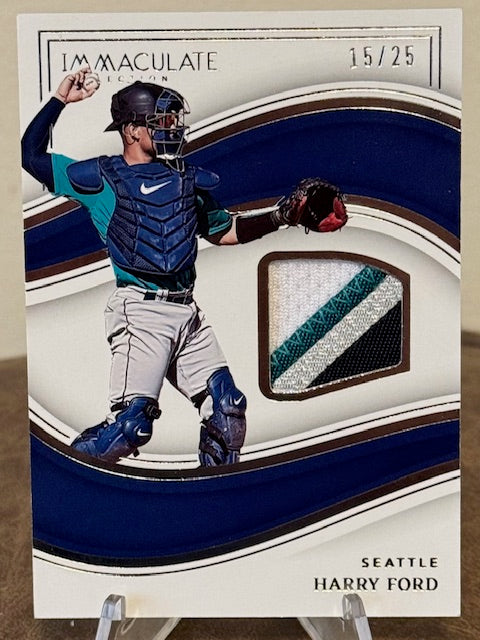 2023 Panini Immaculate Collection Baseball HARRY FORD Materials Patch #MP-HF