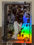 2025 Topps Chrome Update Baseball RYAN JOHNSON RC Sepia Refractor #USC116