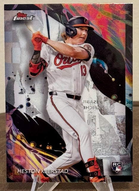 2024 Topps Finest Baseball HESTON KJERSTAD RC Uncommon #139