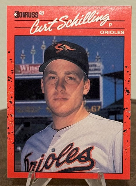 1990 Donruss Baseball CURT SCHILLING #667