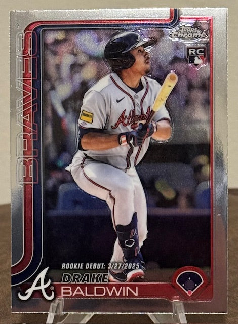 2025 Topps Chrome Update Baseball DRAKE BALDWIN RC Rookie Debut #USC88