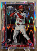 2025 Topps Chrome Update Baseball MATTHEW LUGO RC RayWave Refractor #USC166