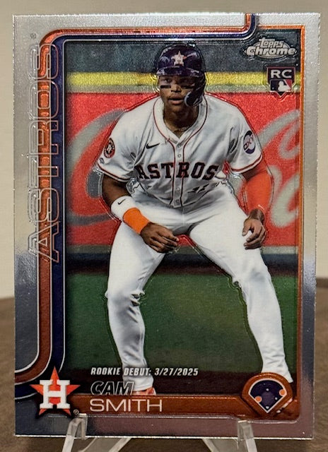 2025 Topps Chrome Update Baseball CAM SMITH RC Rookie Debut #USC19