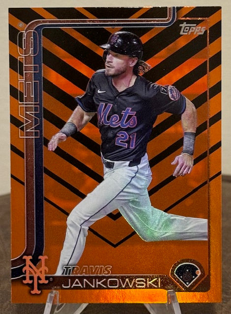 2025 Topps Update Series Baseball TRAVIS JANKOWSKI Holiday Foil #US74