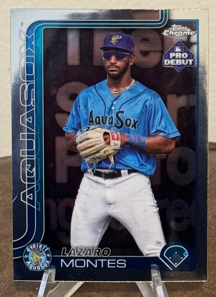 2025 Topps Pro Debut Baseball LAZARO MONTES Chrome #PDC-62