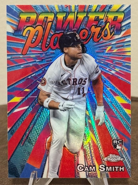 2025 Topps Chrome Update Baseball CAM SMITH RC Power Players #PP-28