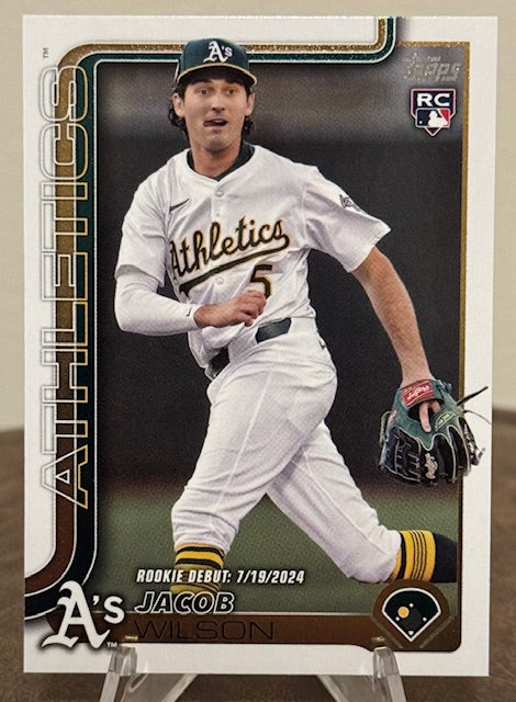 2025 Topps Update Series Baseball JACOB WILSON Rookie Debut #US180