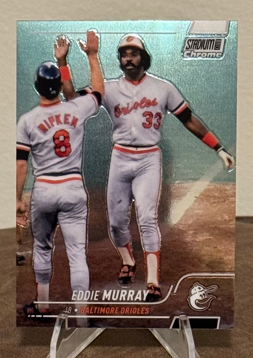 2022 Topps Stadium Club Chrome Baseball EDDIE MURRAY #197
