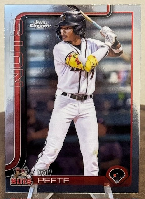 2025 Topps Pro Debut Baseball TAI PEETE Chrome #PDC-2