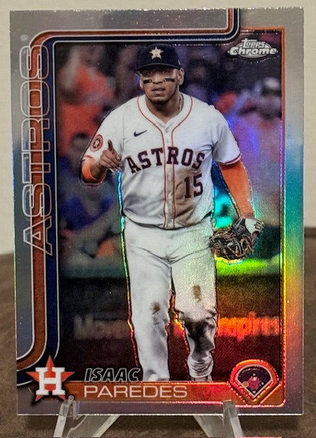 2025 Topps Chrome Update Baseball ISAAC PAREDES Refractor #USC29