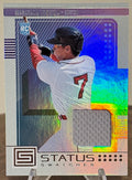 2023 Panini Chronicles Baseball MASATAKA YOSHIDA RC Status Swatches #SS-MY