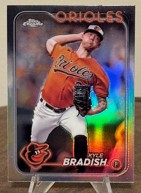 2024 Topps Chrome Baseball KYLE BRADISH Refractor #69