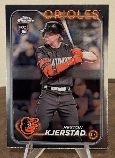 2024 Topps Chrome Baseball HESTON KJERSTAD RC #142