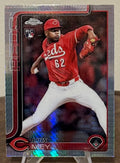 2025 Topps Chrome Update Baseball LUIS MEY RC Prism Refractor #USC140