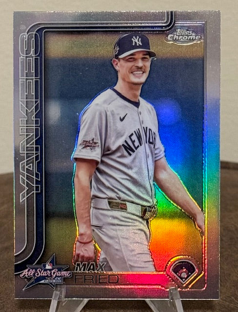 2025 Topps Chrome Update Baseball MAX FRIED All-Star Game #ASGC-49