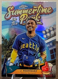 2024 Topps Chrome Baseball JULIO RODRIGUEZ Sumertime in the Park #SITP-7
